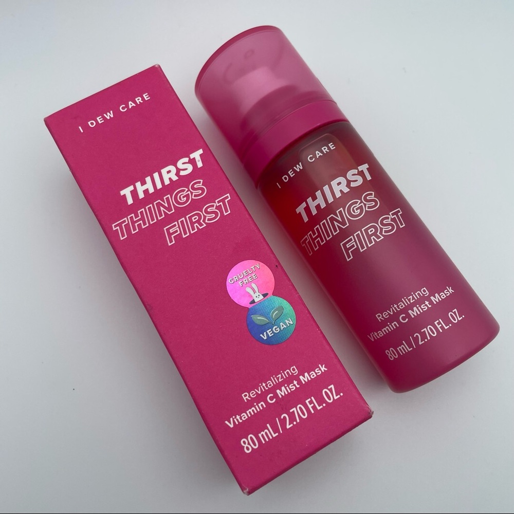I Dew Care: Thirst Things First Vitamin C Mist Mask